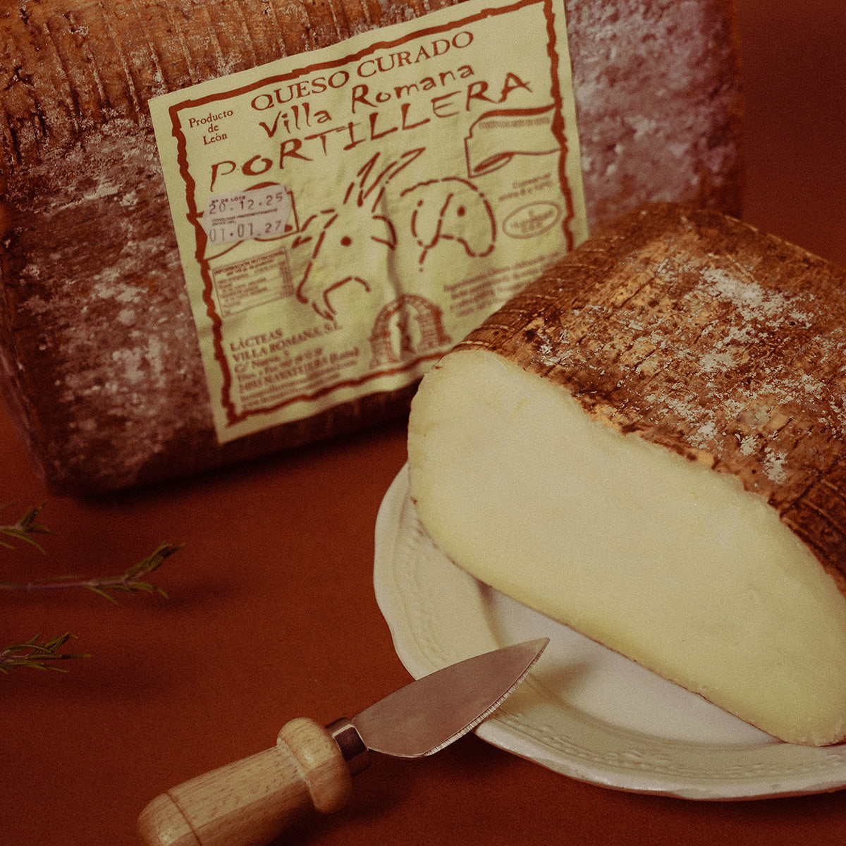 Queso de Oveja y Cabra Curado Pata de Mulo Villa Romana