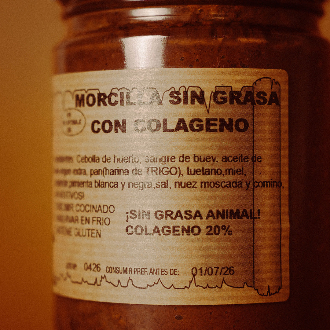 Comprar Morcilla Con Colágeno Sin Grasa en El Negrillón